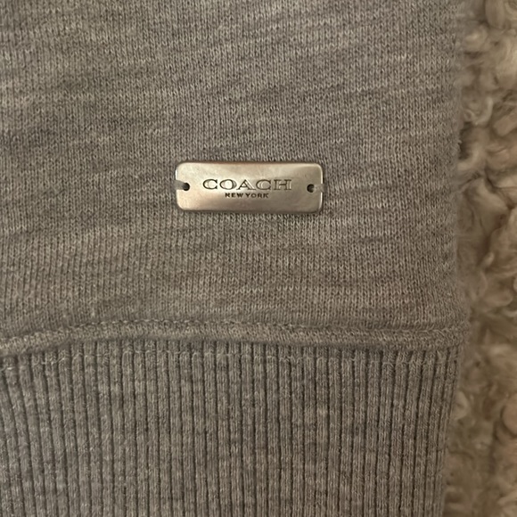 COACH New York Cherry Gray Sweatshirt - Picture 3 of 5